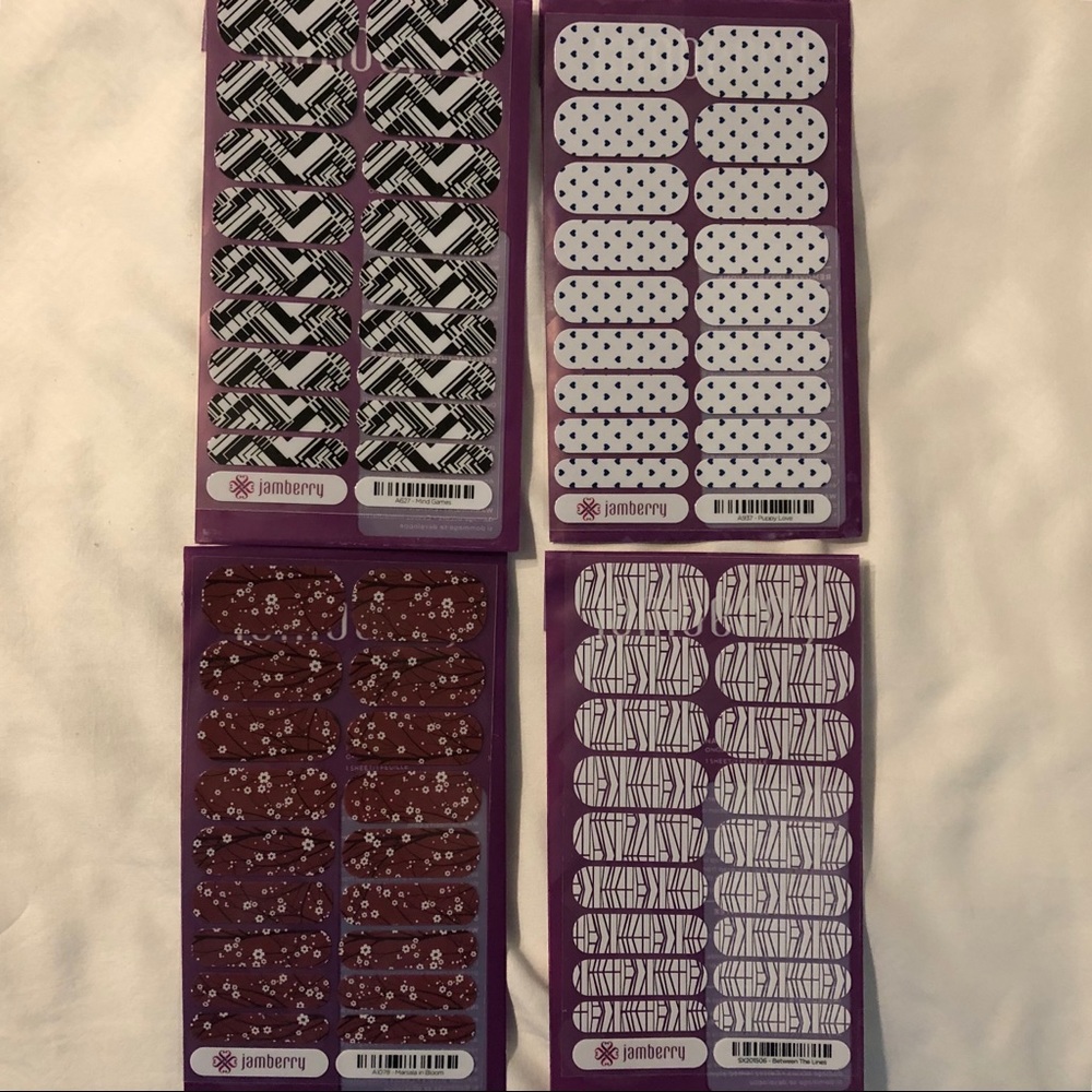 Jamberry Nail Lot - Full Sheets